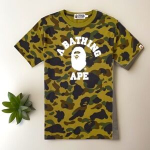 A Bathing Ape 1st Camo College Tee